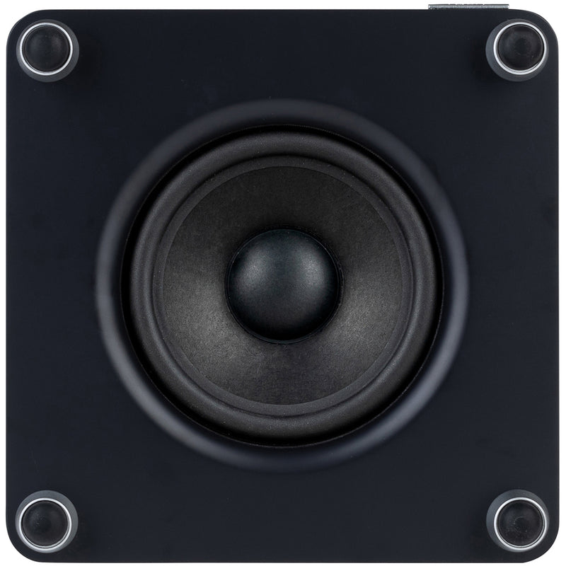Ruark RS1 Subwoofer with MR1 MK3 Active Bluetooth Speakers Pair Charcoal Black Black
