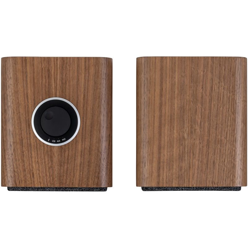 Ruark RS1 Subwoofer with MR1 MK3 Active Bluetooth Speakers Pair Rich Walnut Walnut