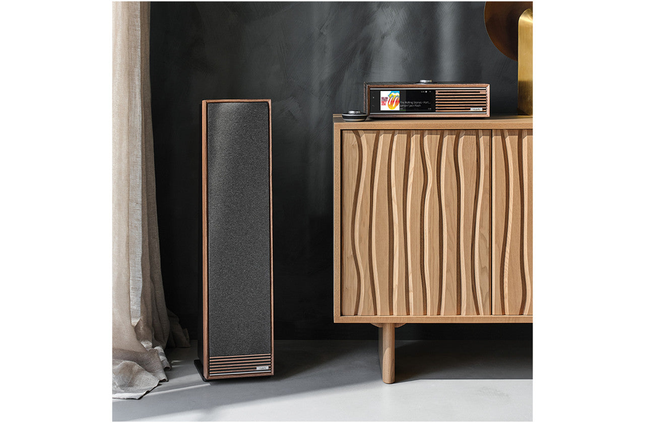 Ruark Talisman-R Floorstanding Speakers Pair - Fused Walnut Walnut