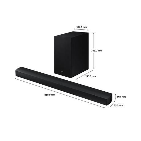 Samsung HW-B650D B-series 3.1ch Soundbar with Subwoofer 2024