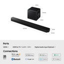 Samsung HW-Q800F 5.1.2ch Q-Series Soundbar with Wireless Subwoofer in Black 2025