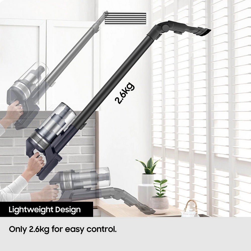 Samsung Jet 60 VS15A6031R4EU Turbo Cordless Stick Vacuum Cleaner with up to 40 Min Run Time - Purple