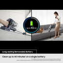 Samsung Jet 60 VS15A6031R4EU Turbo Cordless Stick Vacuum Cleaner with up to 40 Min Run Time - Purple