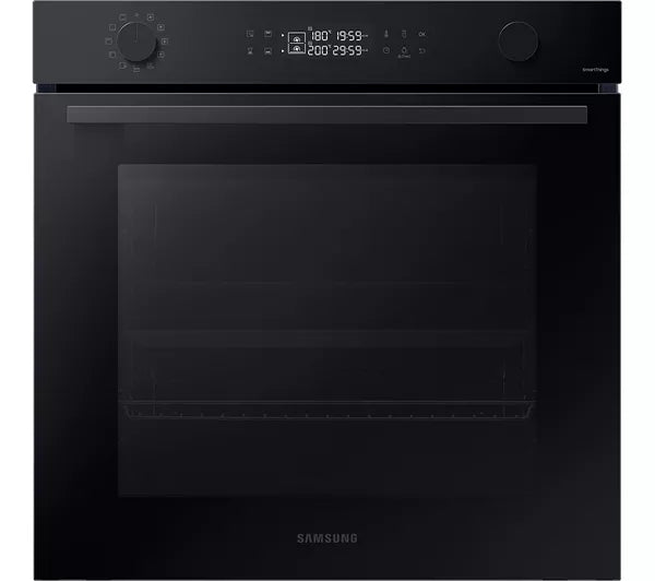 Samsung NV7B44205AK/U4 Series 4 Dual Cook 59.5cm Electric Smart Built in Single Oven in Black