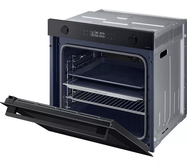 Samsung NV7B44205AK/U4 Series 4 Dual Cook 59.5cm Electric Smart Built in Single Oven in Black