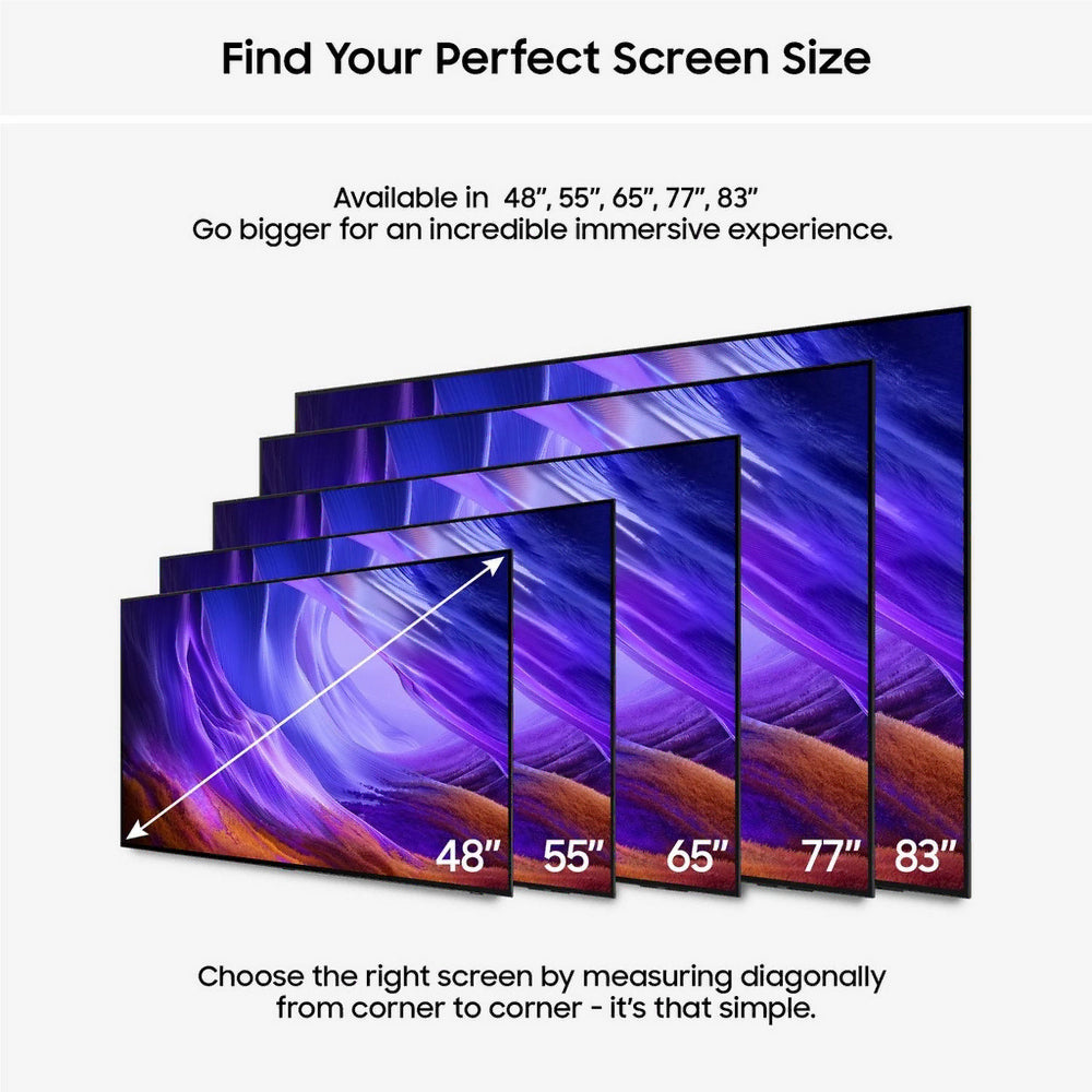 Samsung QE48S85HAEXXU 48 Inch S85H 4K OLED Ultra HD HDR Vision AI Smart TV 2026 48 Inch