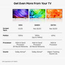 Samsung QE50QN80HAUXXU 50 Inch QN80H QLED Quantum Mini LED 4K Ultra HD HDR Smart AI TV 2026 50 Inch