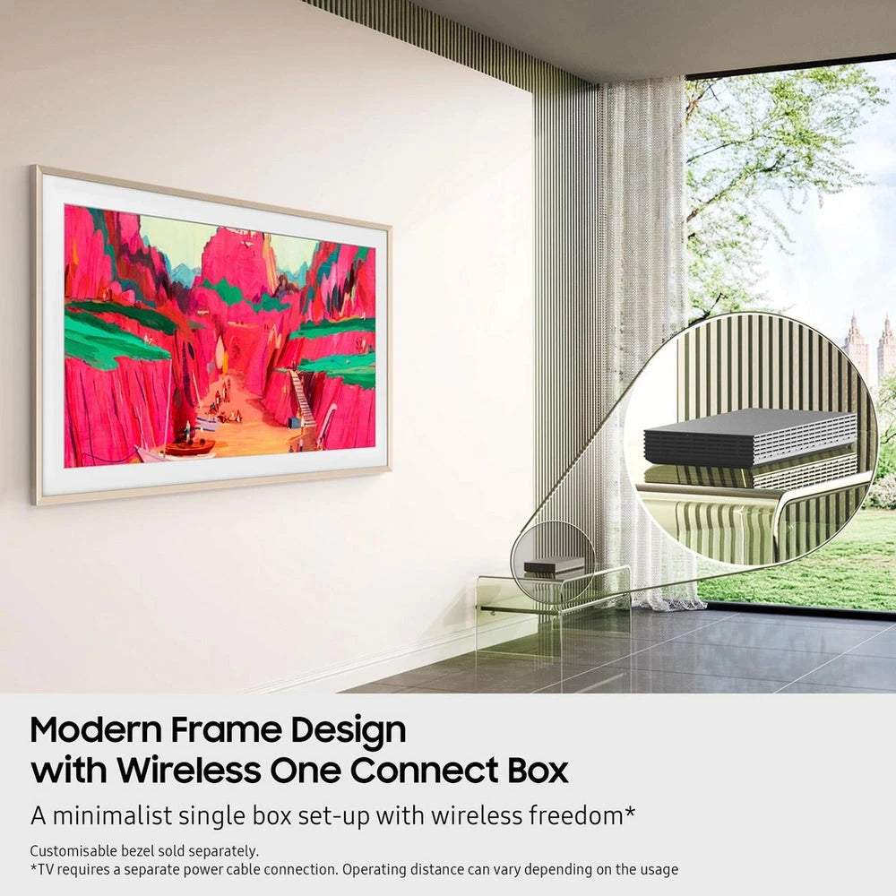 Samsung QE65LS03FWUXXU 65 Inch The Frame Pro LS03FW Art Mode Neo QLED 4K Vision Ultra HD HDR Smart AI TV 2025 65 Inch