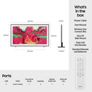 Samsung QE65LS03FWUXXU 65 Inch The Frame Pro LS03FW Art Mode Neo QLED 4K Vision Ultra HD HDR Smart AI TV 2025 65 Inch