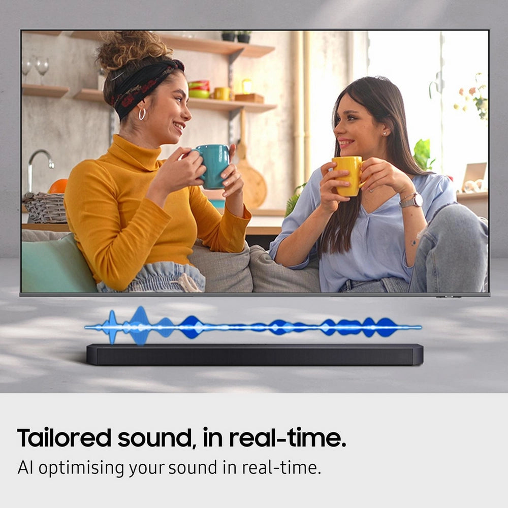 Samsung QE65QN90FATXXU 65 Inch Neo QLED QN90F 4K UHD HDR Smart AI TV with HW-Q600F 3.1.2ch Q-Series Soundbar Bundle