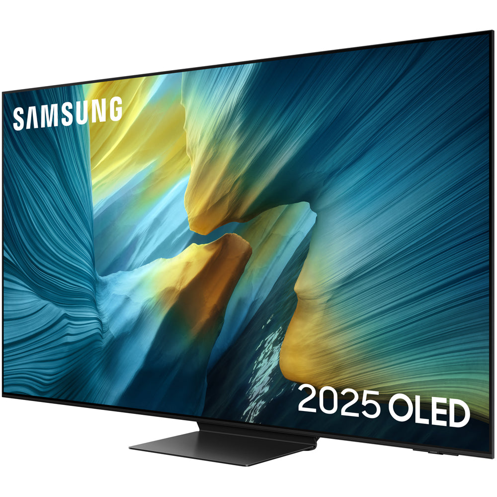 Samsung QE65S95FATXXU 65 Inch OLED S95F 4K UHD HDR Smart AI TV with HW-QS700F 3.1.2ch Q-Series Soundbar Bundle