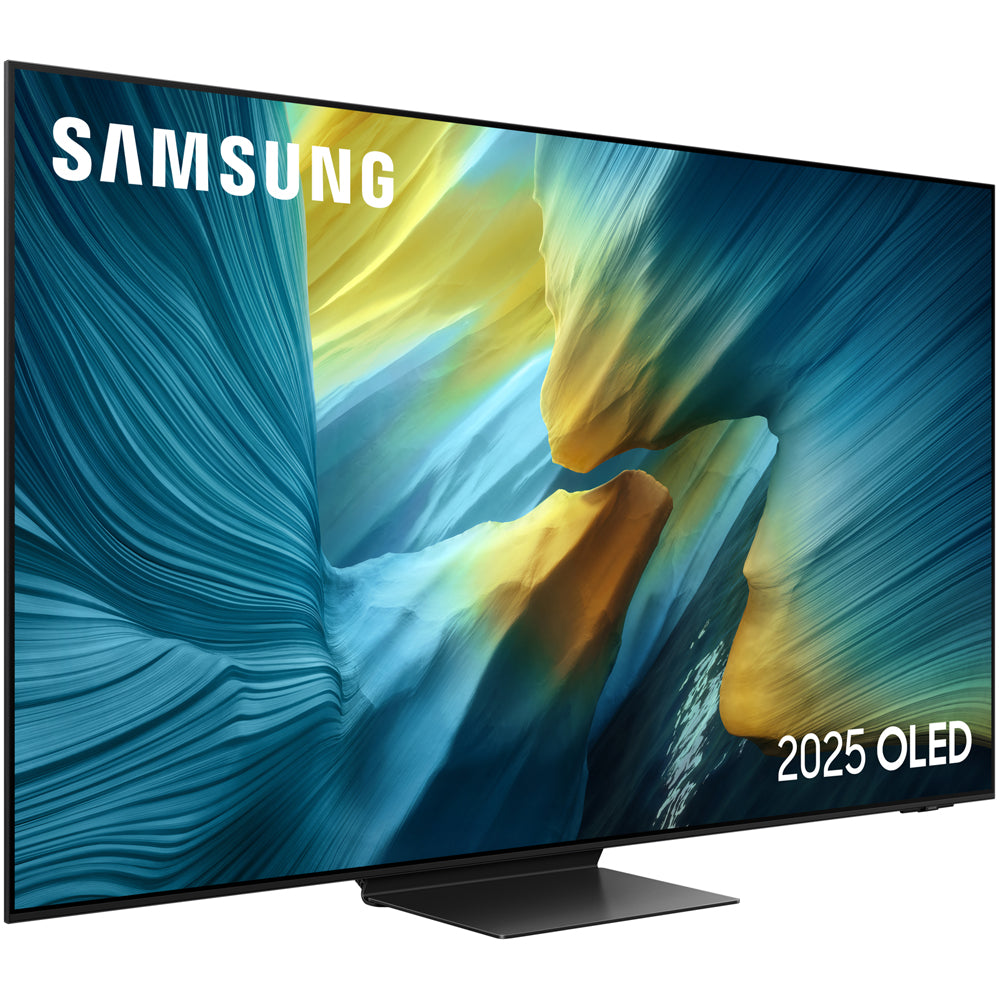 Samsung QE65S95FATXXU 65 Inch OLED S95F 4K UHD HDR Smart AI TV with HW-QS700F 3.1.2ch Q-Series Soundbar Bundle