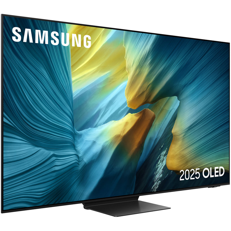 Samsung QE65S95FATXXU 65 Inch OLED S95F 4K UHD HDR Smart AI TV with HW-QS700F 3.1.2ch Q-Series Soundbar Bundle