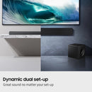 Samsung QE65S95FATXXU 65 Inch OLED S95F 4K UHD HDR Smart AI TV with HW-QS700F 3.1.2ch Q-Series Soundbar Bundle