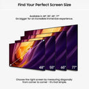 Samsung QE77S95HFTXXU 77 Inch S95H OLED 4K Ultra HD HDR Smart AI TV 2026 77 Inch