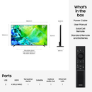 Samsung QE85QN80HAUXXU 85 Inch QN80H QLED Quantum Mini LED 4K Ultra HD HDR Smart AI TV 2026 85 Inch