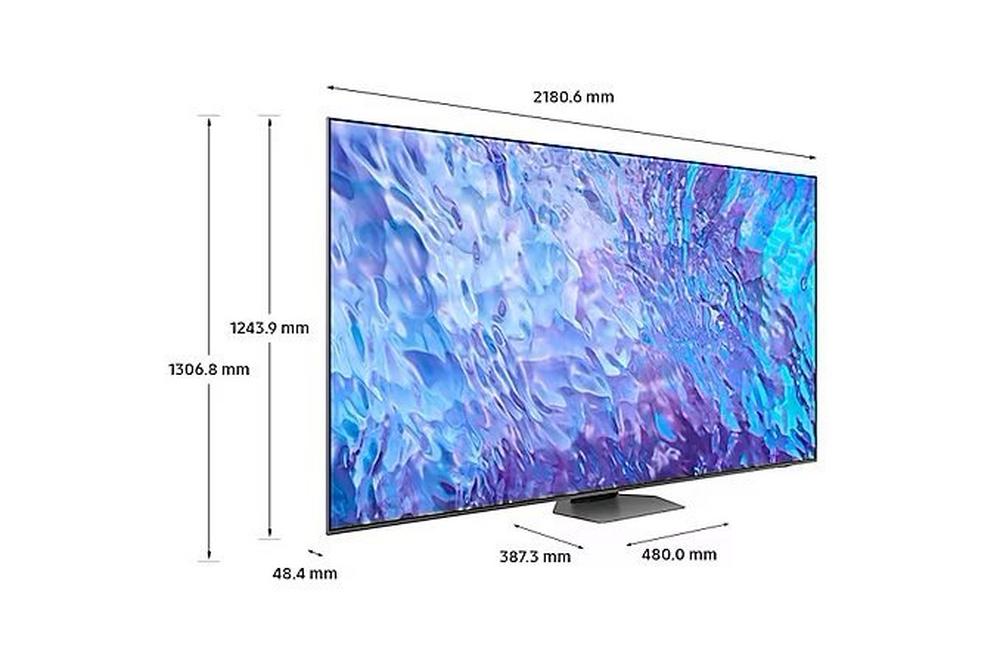 Samsung QE98Q80CATXXU 98 Inch Q80C QLED 4K HDR Smart TV 2023 98 Inch