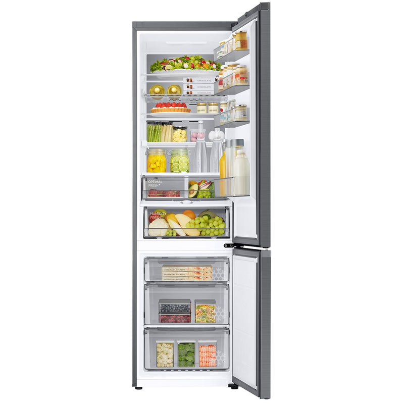 Samsung RL38C776ASREU Bespoke SpaceMax 387L Freestanding Frost Free Fridge Freezer Silver