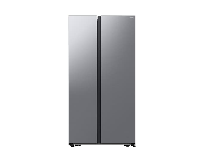 Samsung RS57DG400EM9EU Series 6 SpaceMax 91cm Frost Free American Style Smart Fridge Freezer in Gentle Silver Matt