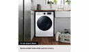 Samsung Series 4 WW90FG3M05AWEU 9kg 1400 Spin Front Load Washing Machine with Hygiene Steam White - A Rated White