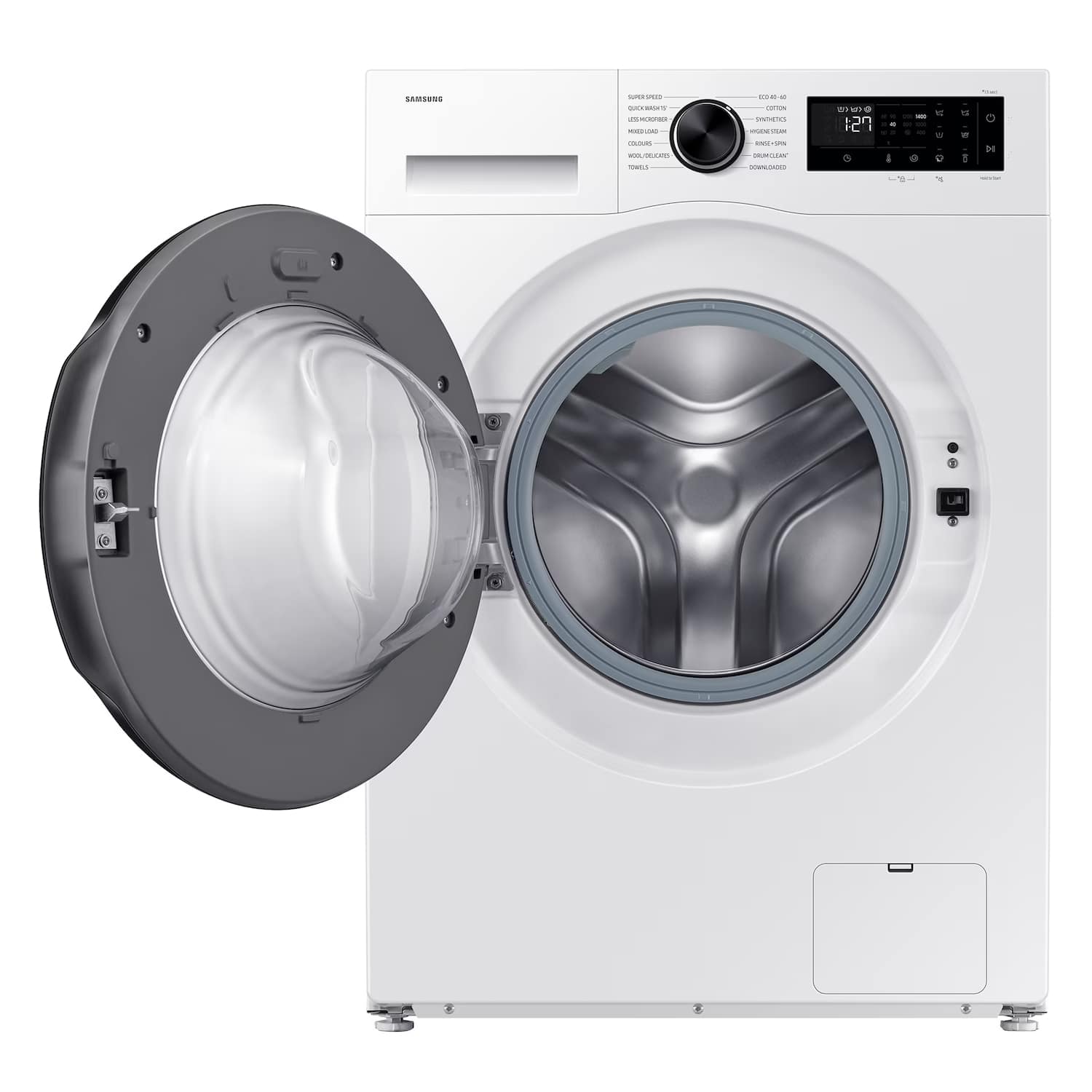 Samsung Series 5 AI Energy WW10FG5U34AEEU 10kg WiFi Connected Washing Machine with 1400 Spin White - A Rated White
