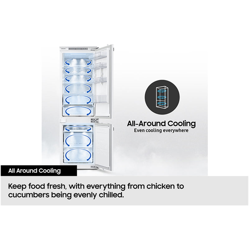 Samsung Series 5 RB33B610ESAEU SpaceMax 344L Frost Free Fridge Freezer Silver