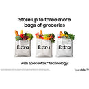 Samsung Series 5 RB33B610ESAEU SpaceMax 344L Frost Free Fridge Freezer Silver