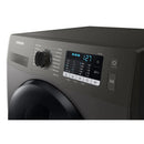 Samsung Series 5 WD80TA046BX/EU Ecobubble AI Energy 8kg+5kg 1400 Spin Washer Dryer Black Black