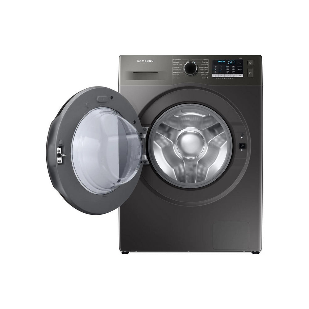 Samsung Series 5 WD80TA046BX/EU Ecobubble AI Energy 8kg+5kg 1400 Spin Washer Dryer Black Black