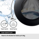 Samsung Series 5 WD90HG5U34BEEU Ecobubble AI Energy 9kg+6kg 1400 Spin Washer Dryer White White