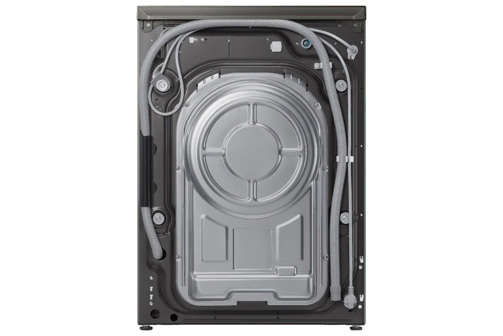 Samsung Series 5 WD90HG5U34BXEU Ecobubble AI Energy 9kg+6kg 1400 Spin Washer Dryer - Inox Inox