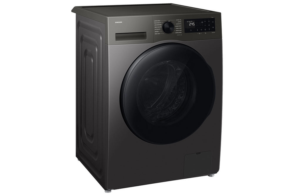Samsung Series 5 WD90HG5U34BXEU Ecobubble AI Energy 9kg+6kg 1400 Spin Washer Dryer - Inox Inox