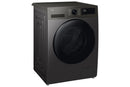 Samsung Series 5 WD90HG5U34BXEU Ecobubble AI Energy 9kg+6kg 1400 Spin Washer Dryer - Inox Inox