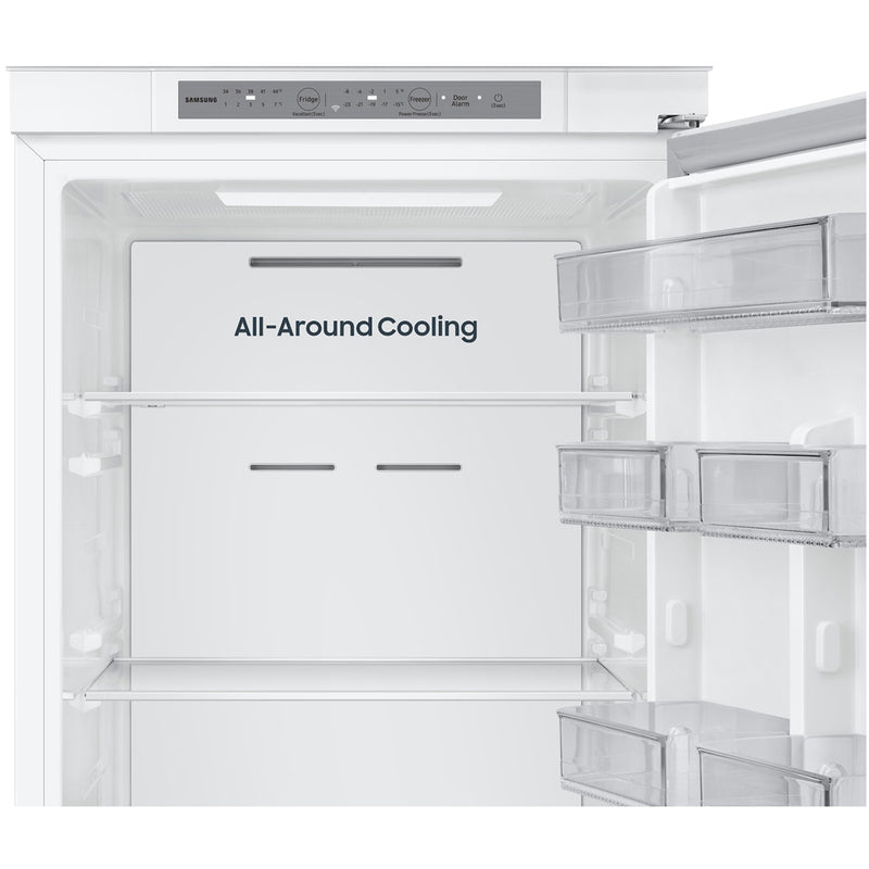 Samsung Series 6 BRB70F26DES0EU SpaceMax 267L Integrated Frost Free Fridge Freezer White