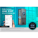 Samsung Series 6 RB38C602CS9EU SpaceMax 390L Frost Free Fridge Freezer Matte Stainless