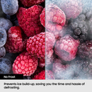 Samsung Series 6 RB38C636DB1EU SpaceMax Non Plumbed Frost Free Smart Fridge Freezer Black Stainless