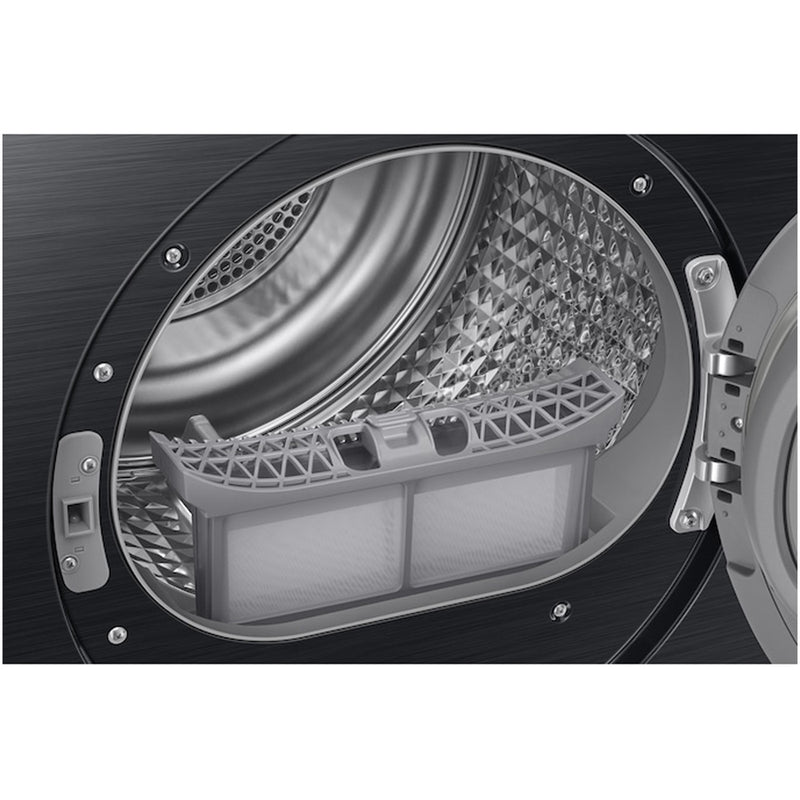 Samsung Series 8 DV90BB9445GBS1 with Optimal Dry 9kg Heat Pump Tumble Dryer Black