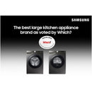 Samsung Series 8 DV90BB9445GBS1 with Optimal Dry 9kg Heat Pump Tumble Dryer Black