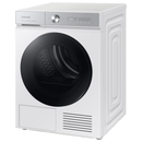 Samsung Series 8 DV90BB9445GHS1 with Optimal Dry 9kg Heat Pump Tumble Dryer White