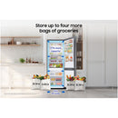 Samsung Series 8 RB50DG632ES9EU SpaceMax 505L Frost Free Smart Fridge Freezer Silver
