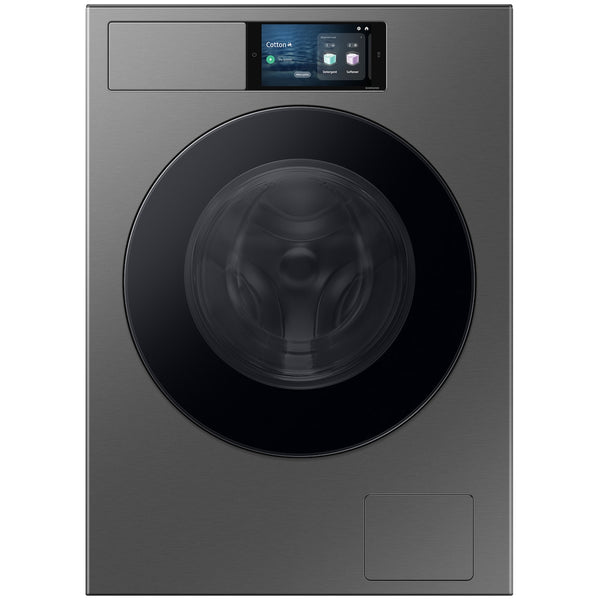 Samsung Series 9 WF90F09C4SU1 Bespoke AI Home 9kg 1400 Spin Smart Washing Machine Dark Steel