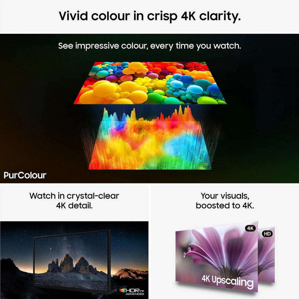Samsung UE50U8020HKXXU 50 Inch U8020H 4K HD HDR Crystal UHD Smart AI TV 2026 50 Inch