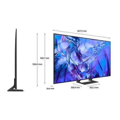 Samsung UE75DU8500KXXU 75 Inch DU8500 4K Crystal UHD HDR Smart TV 2024 75 Inch