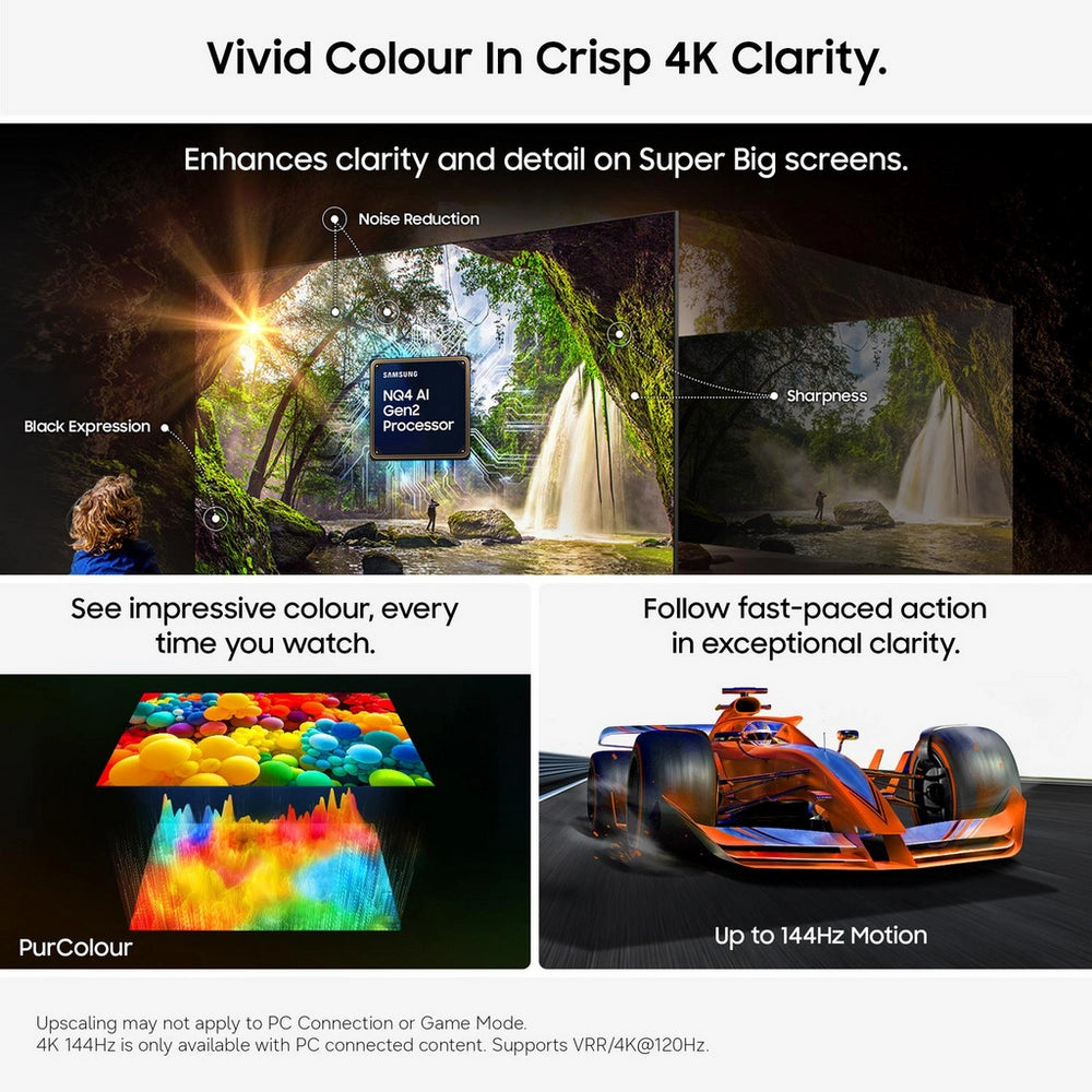 Samsung UE98U9000HKXXU 98 Inch U9000H 4K HD HDR Crystal UHD AI Smart TV 2026 98 Inch