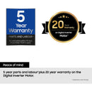 Samsung WW11DG6B25LBU1 11kg 1400 Spin Washing Machine Black