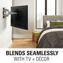 Sanus VMF720-S2 Premium Full Motion TV Wall Mount for 32-55 Inches TVs - Stainless Steel