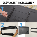 Sanus VMT5-B2 Tilting Wall Mount for Screens 40-50'' up to 34kg Black