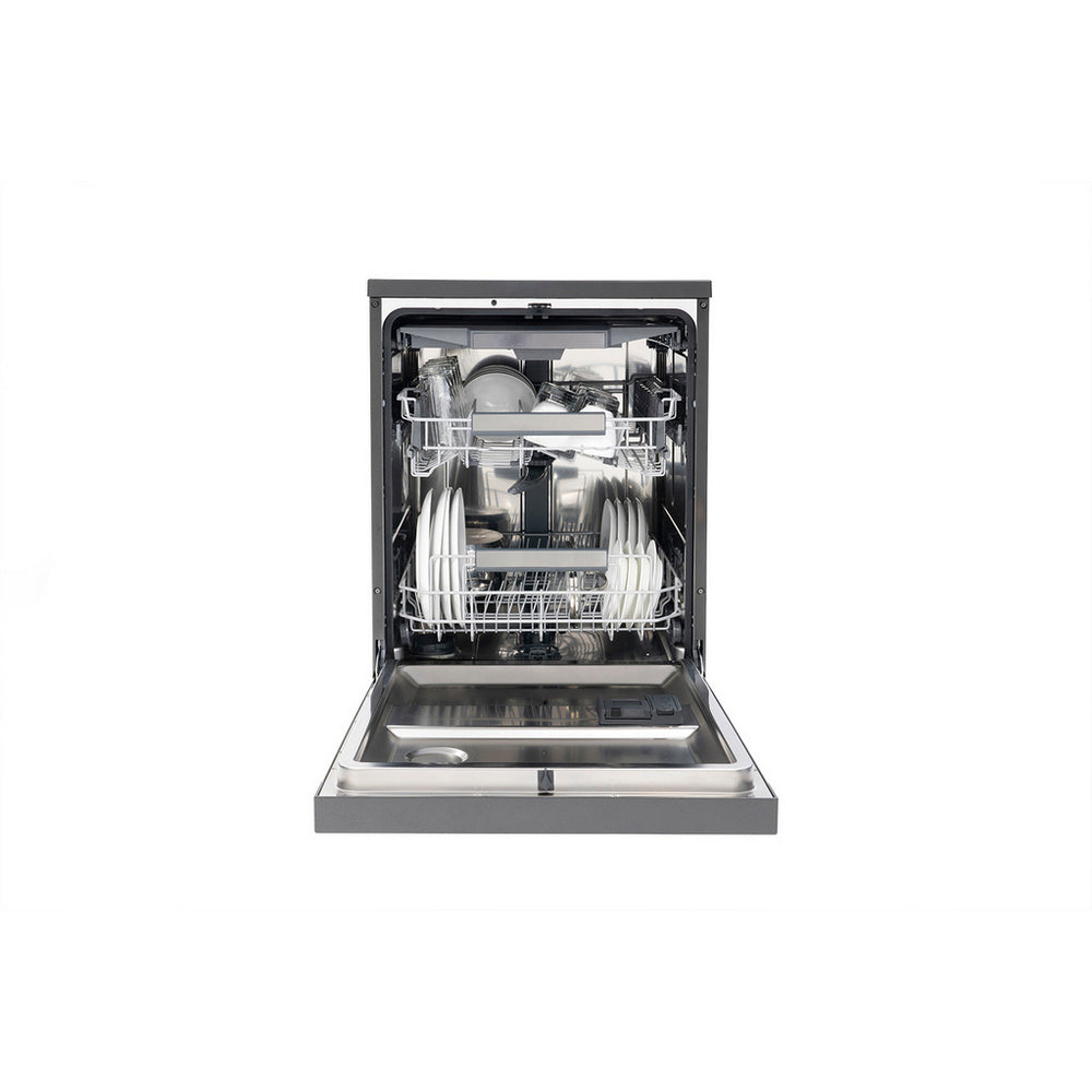 Schonhaus DWSF0115FSBG Freestanding Full Size Dishwasher Graphite with 15 Place Settings Graphite