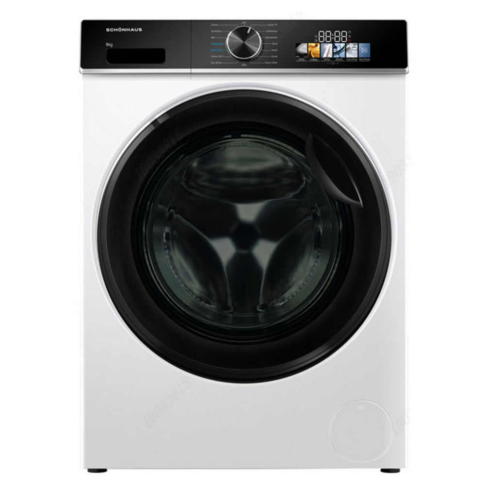 Schonhaus TDSHF018A3W 8kg Heat Pump Tumble Dryer White White