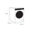 Schonhaus TDSHF018A3W 8kg Heat Pump Tumble Dryer White White